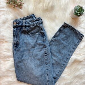 PacSun Medium Wash High Rise Mom Jeans